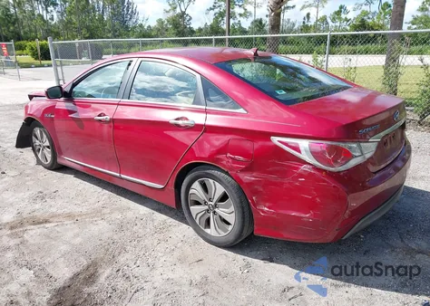 2013 Hyundai Sonata Hybrid Limited from USA, damaged, VIN KMHEC4A49DA084062
